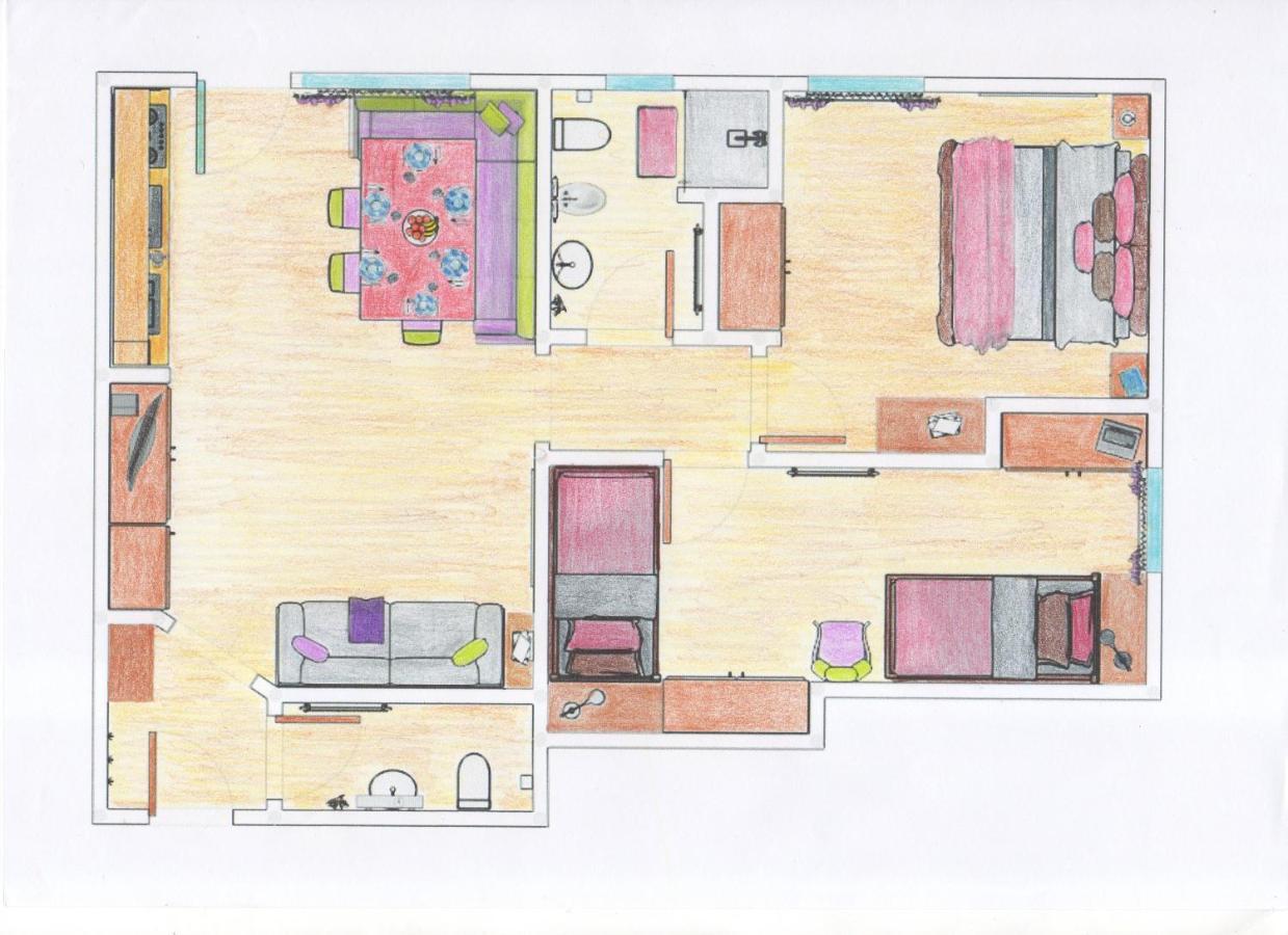 Villa Artic Apartments Campitello di Fassa Ngoại thất bức ảnh